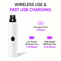 🐾 Novido™ Electric nail grinder - Stress-free nail trimming for pets