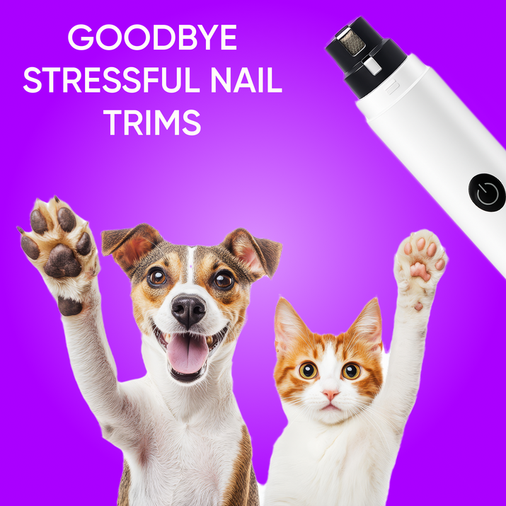 🐾 Novido™ Electric nail grinder - Stress-free nail trimming for pets