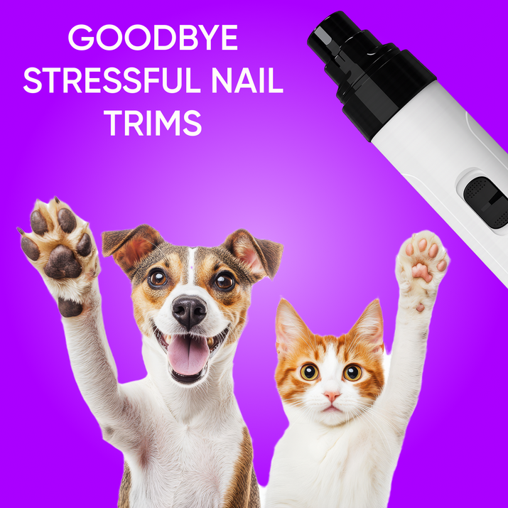 🐾 Novido™ Electric nail grinder - Stress-free nail trimming for pets
