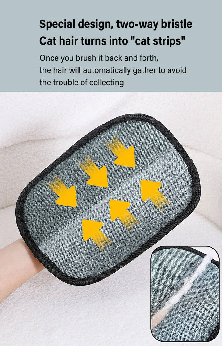 🐾 Novido™ #1 Best-Selling Grooming Glove for Pets