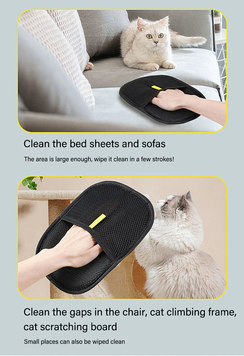 🐾 Novido™ #1 Best-Selling Grooming Glove for Pets