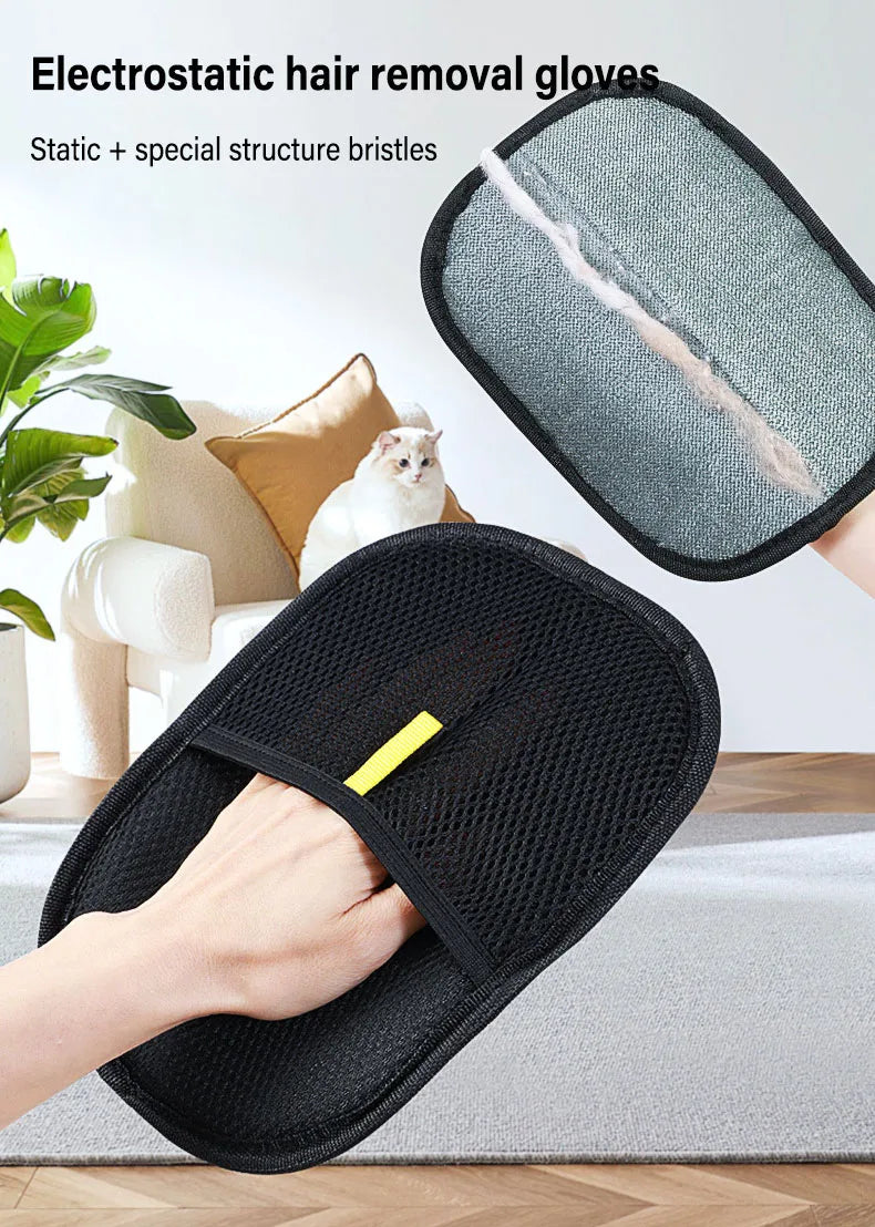 🐾 Novido™ #1 Best-Selling Grooming Glove for Pets