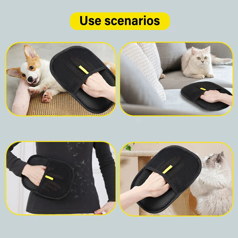 🐾 Novido™ #1 Best-Selling Grooming Glove for Pets